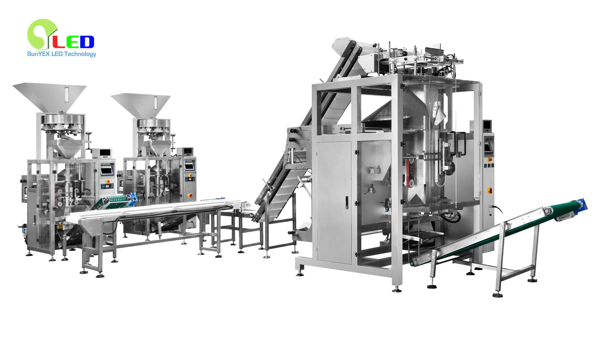 SYX-1200W Small bags into big bags packing machine line
